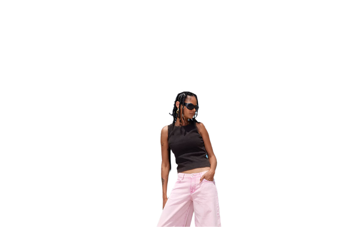 BLACK_BRO WASHED TOP