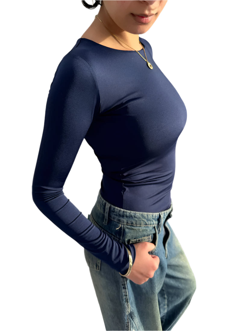 Round Neck Full Sleeve Top