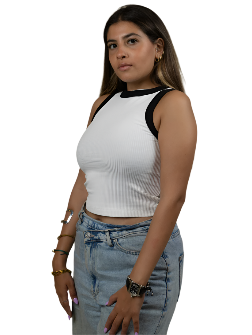 Rib Cut Top