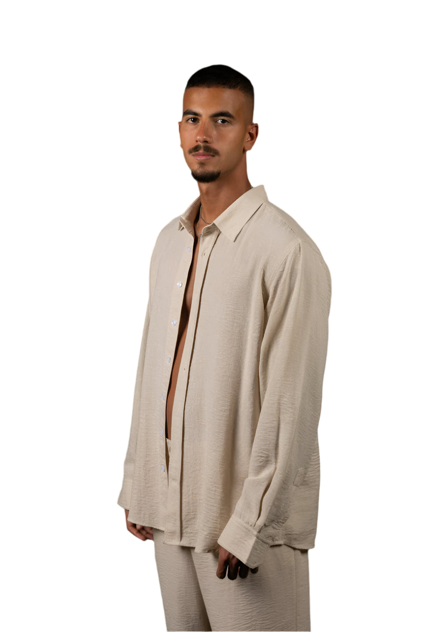 Beige Coastal Shirt