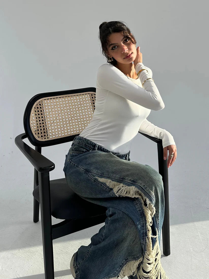Round Neck Full Sleeve Top