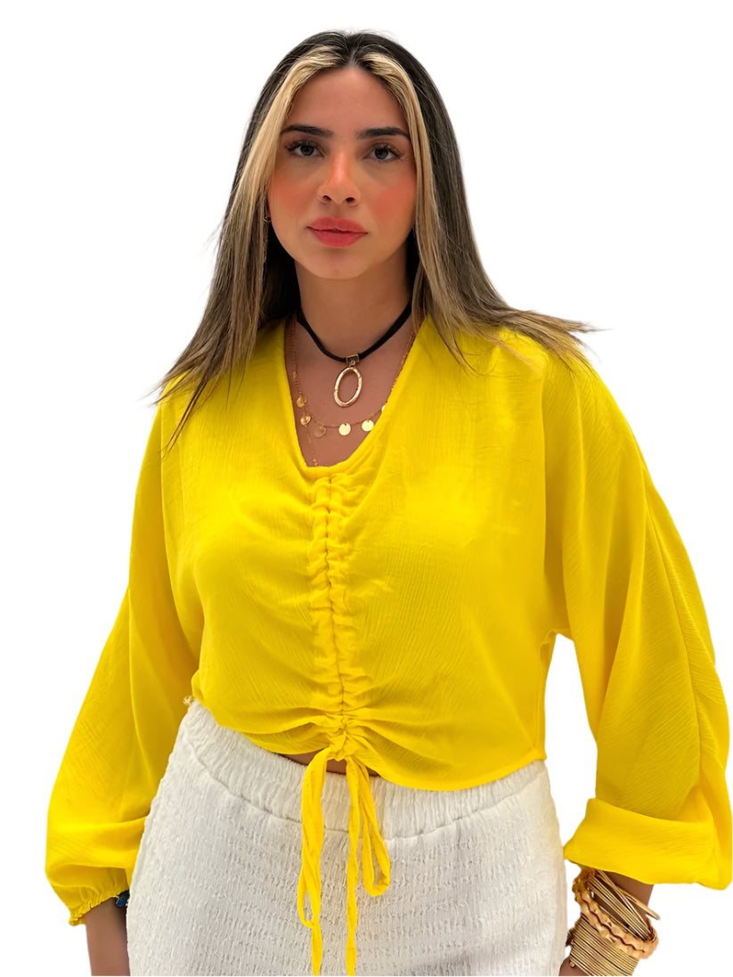 Front Drape Top