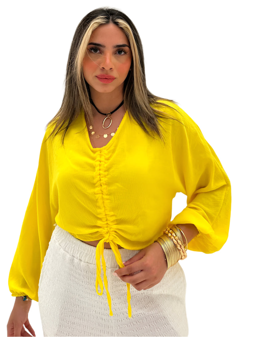 Front Drape Top