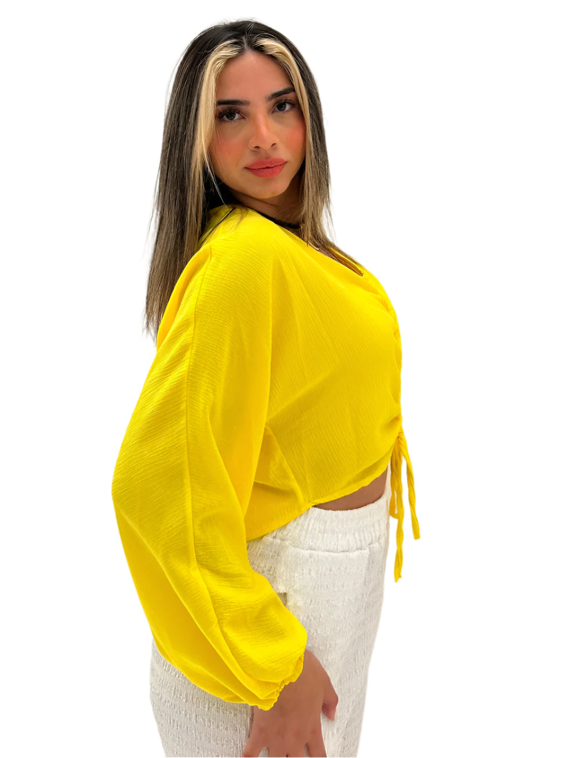 Front Drape Top