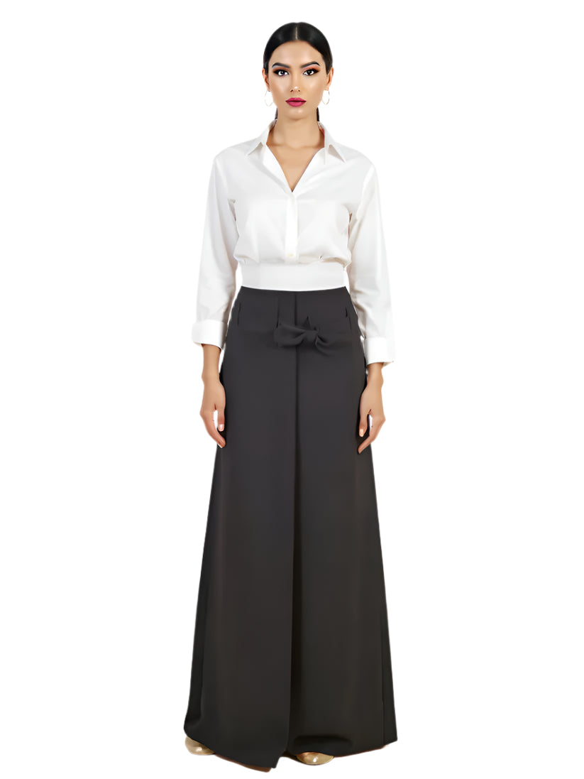 Black Ribbon Skirt