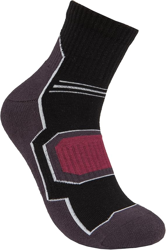 Mens Pack of 3 Half Terry L-Shape Casual Socks