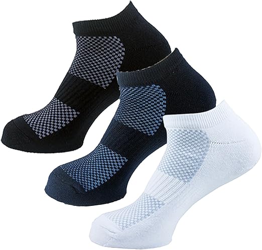 Socks Set Of 3 Half Terry Ankle Socks Nets