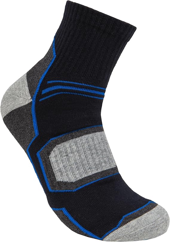 Mens Pack of 3 Half Terry L-Shape Casual Socks