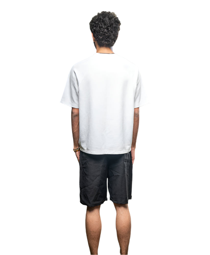 Oversized Linen Shorts