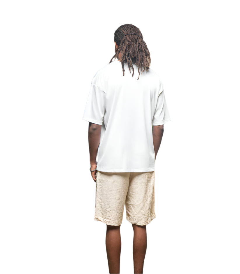Oversized Linen Shorts