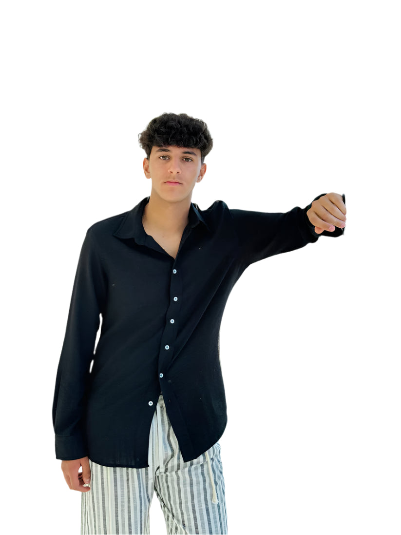 Black Coastal Shirt