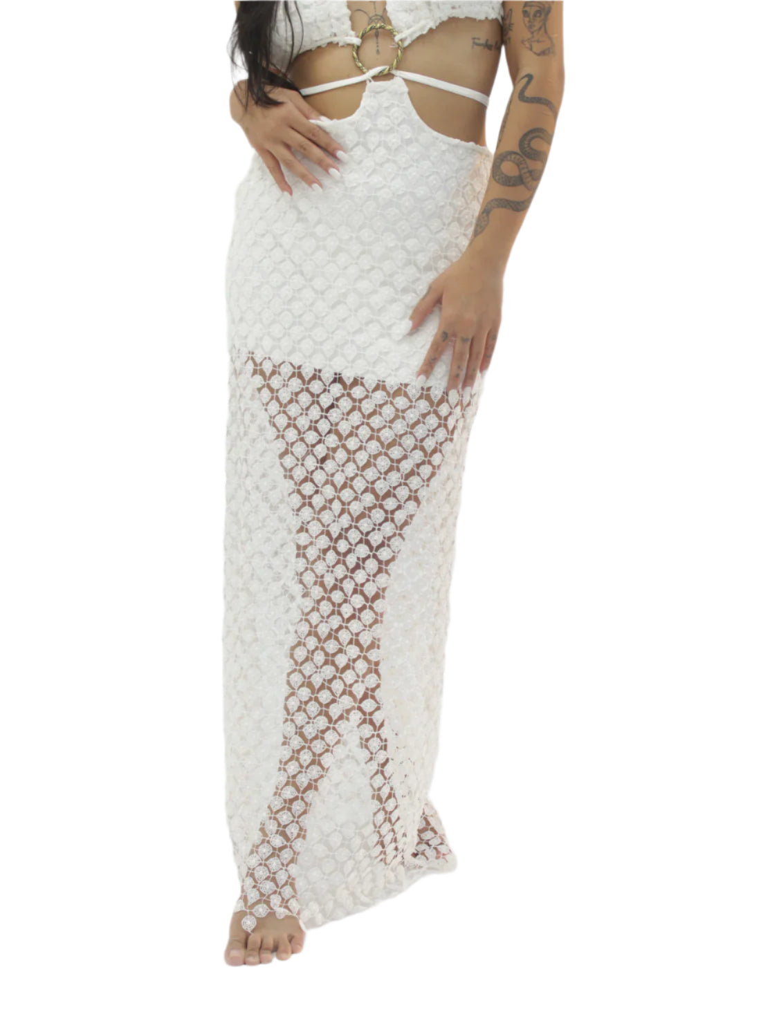 White Mirage Dress