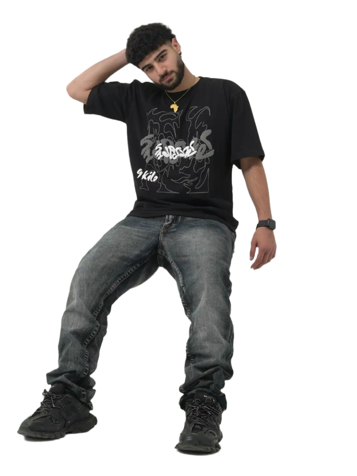 T- shirt black