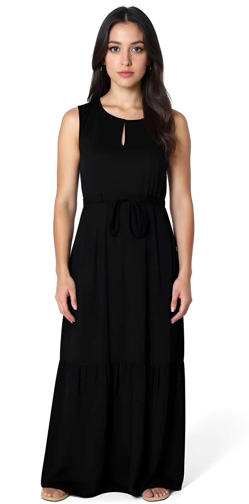 Flow Black Dress