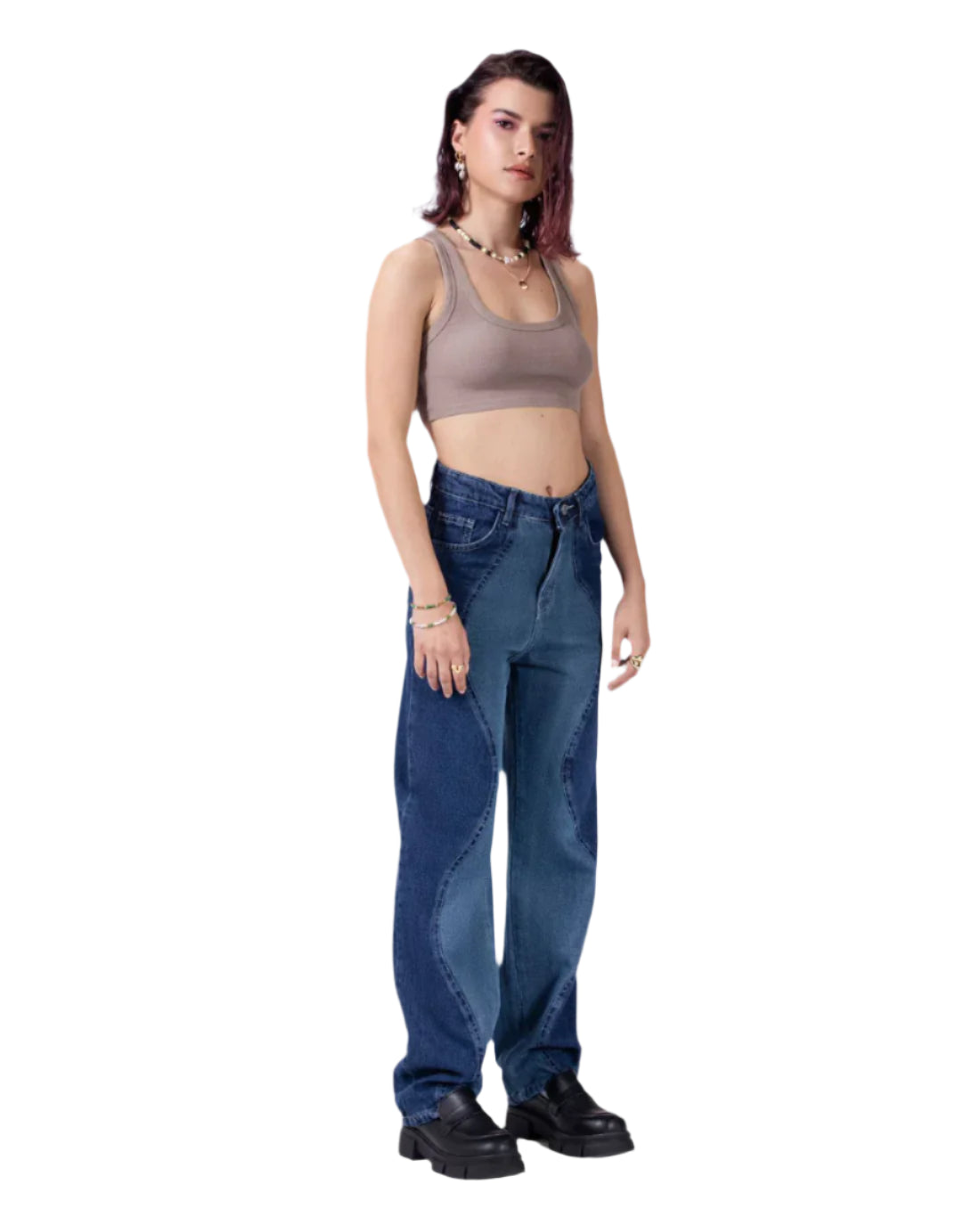 BLUE ON BLUE WAVES JEANZ