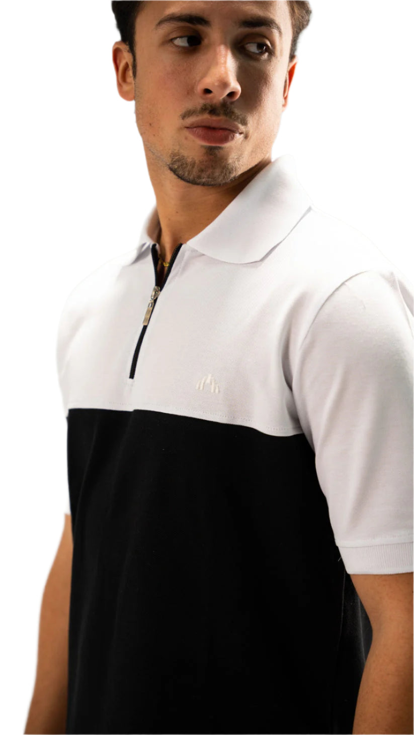Black Double POLO
