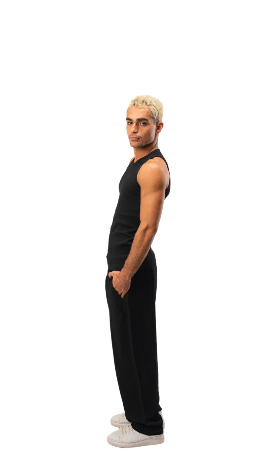 Black Linen Pants