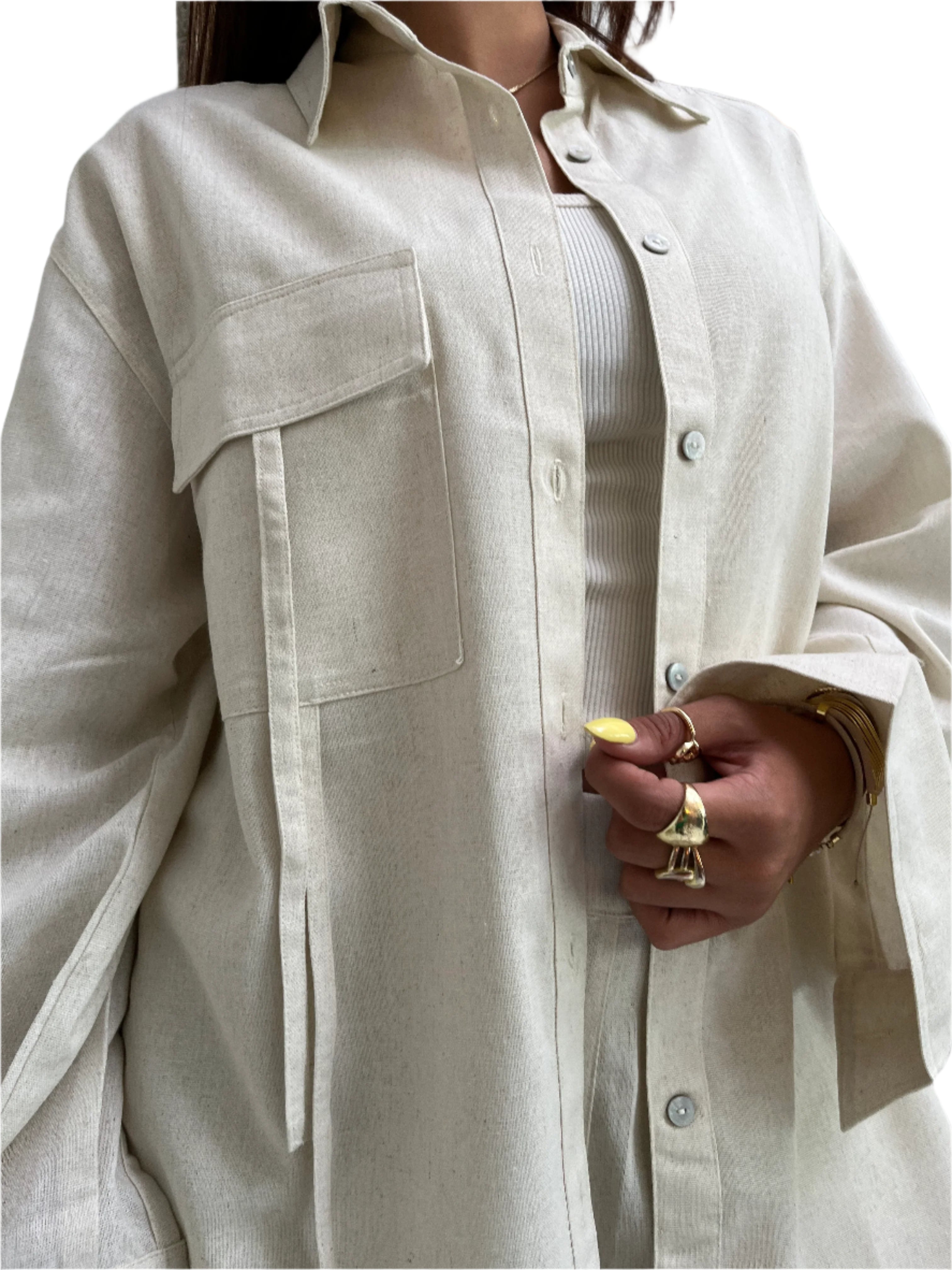 Linen Oversized Set