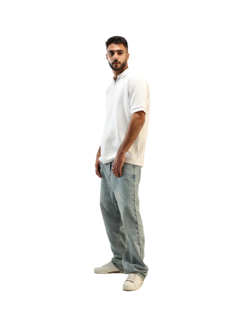 MEN’S BLUE WASHED DENIM