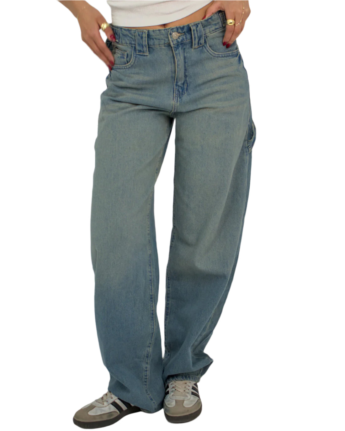 Carpenter Washed Blue Denim