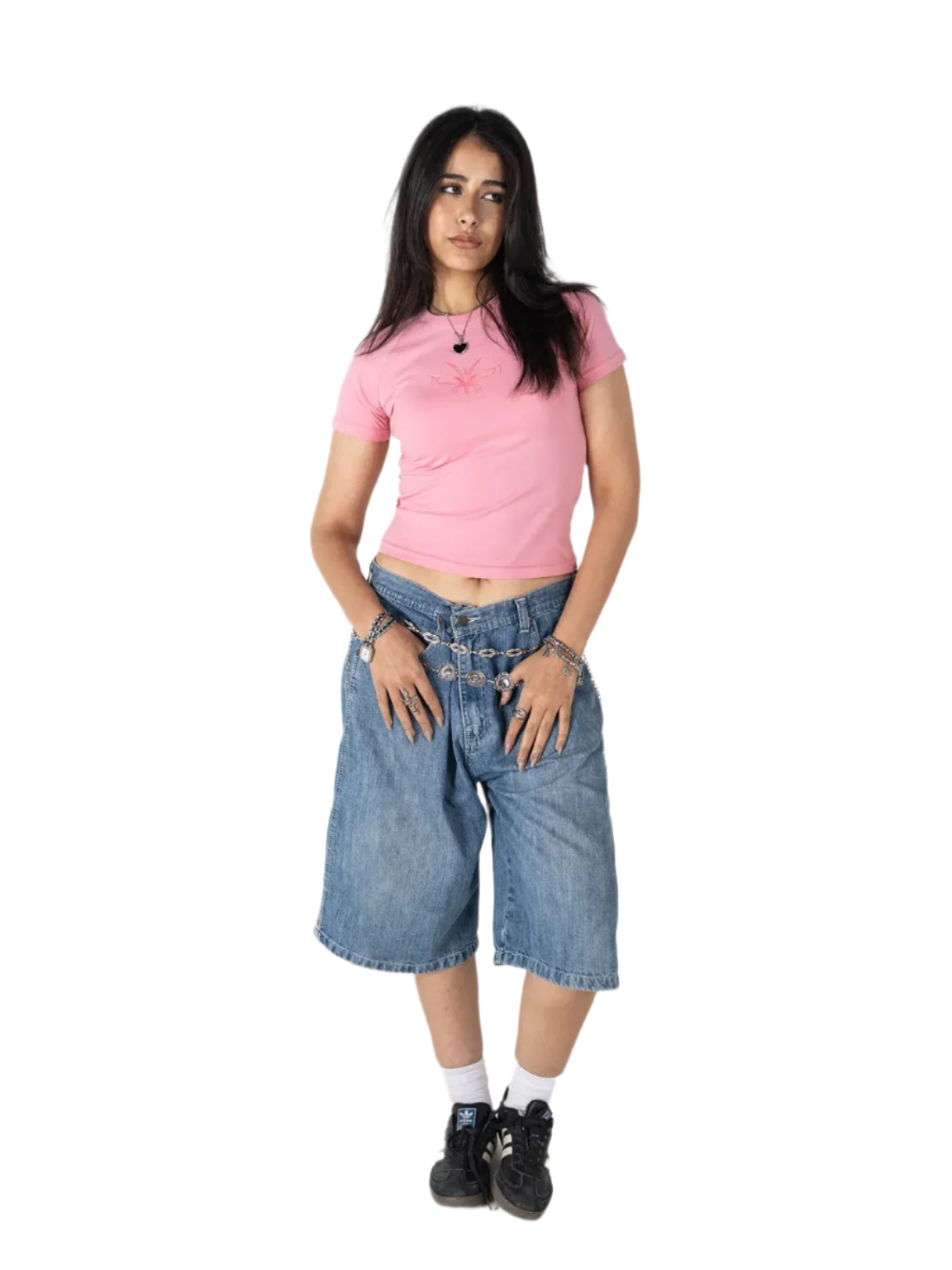 Baby Tee – Bubble Pink Flame