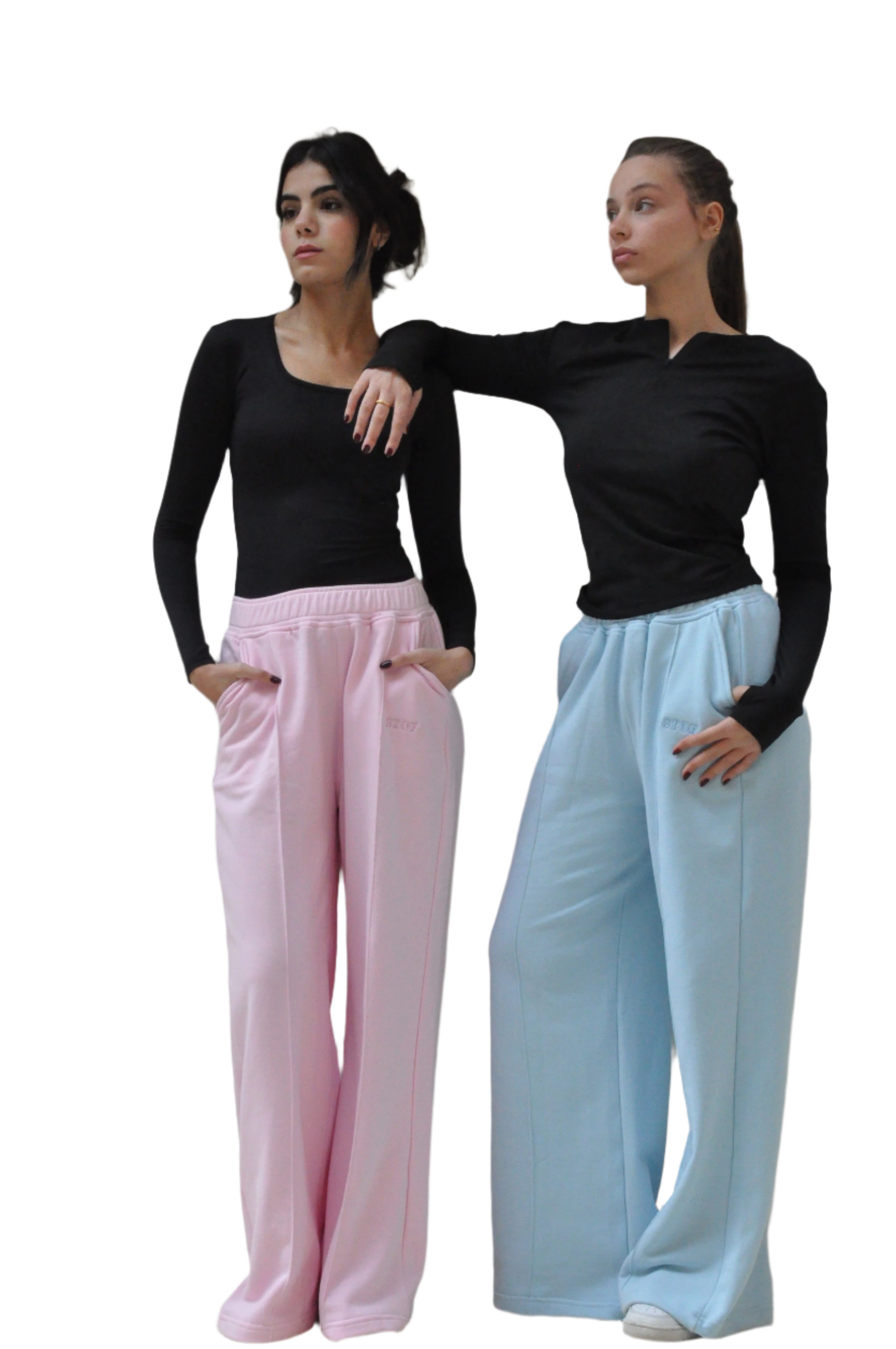 WIDE-LEG sweatpants