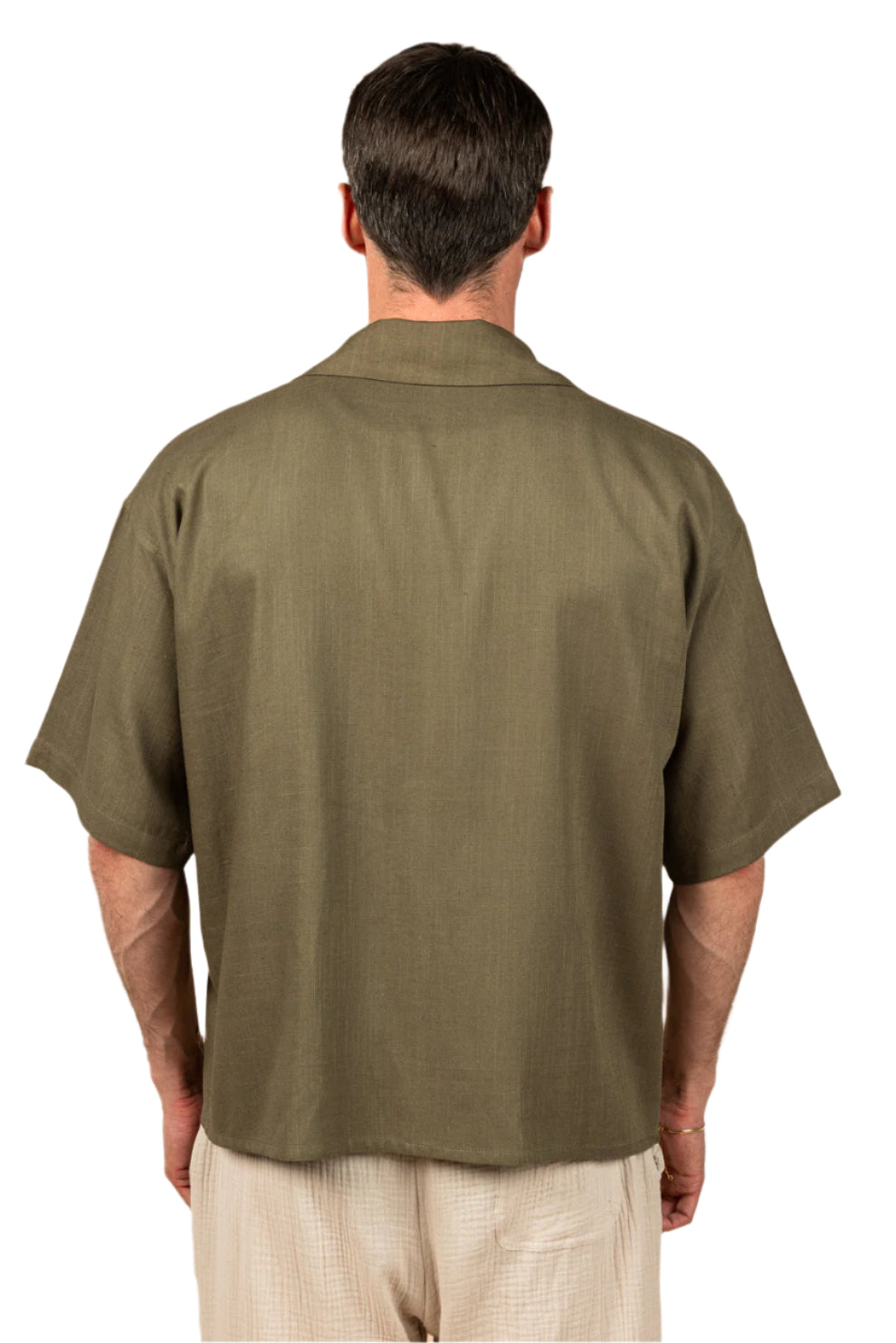 RDV Boxy Fit Linen Shirt