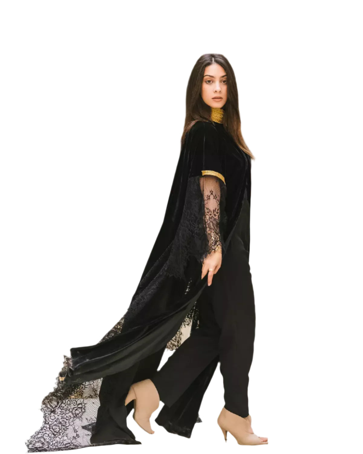 Velvet kaftan