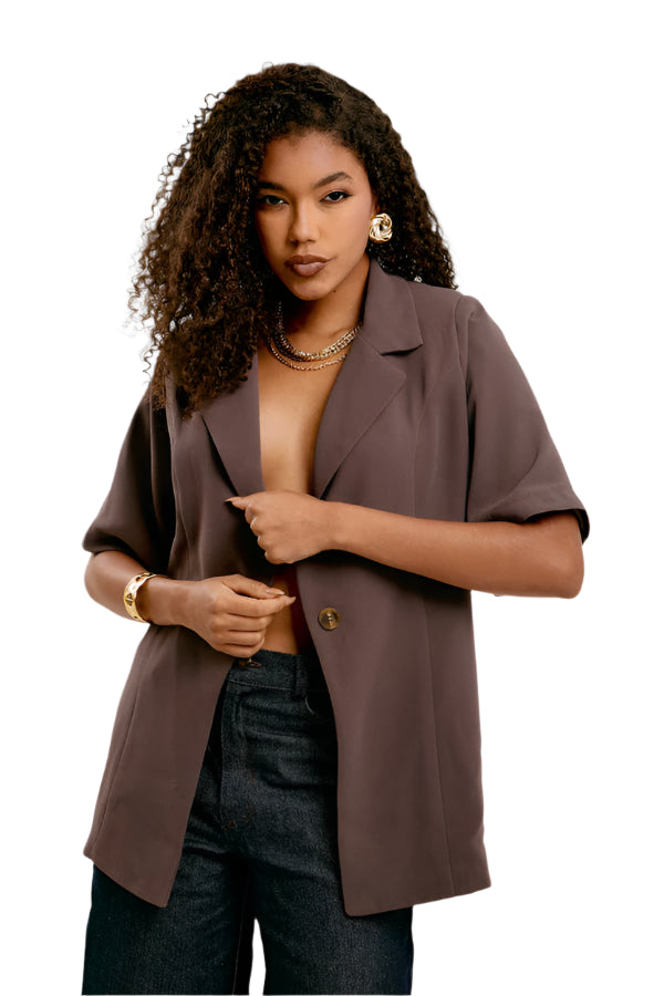 Mocha Flow Blazer