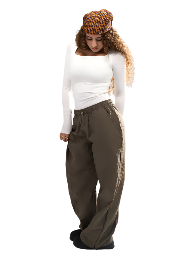 Square Neck Full Sleeve Bodysuit