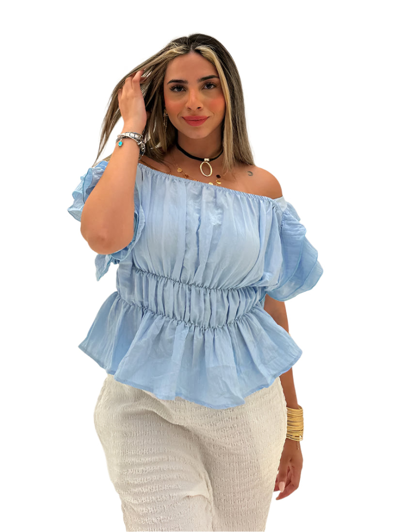 Off-Shoulder Blouse