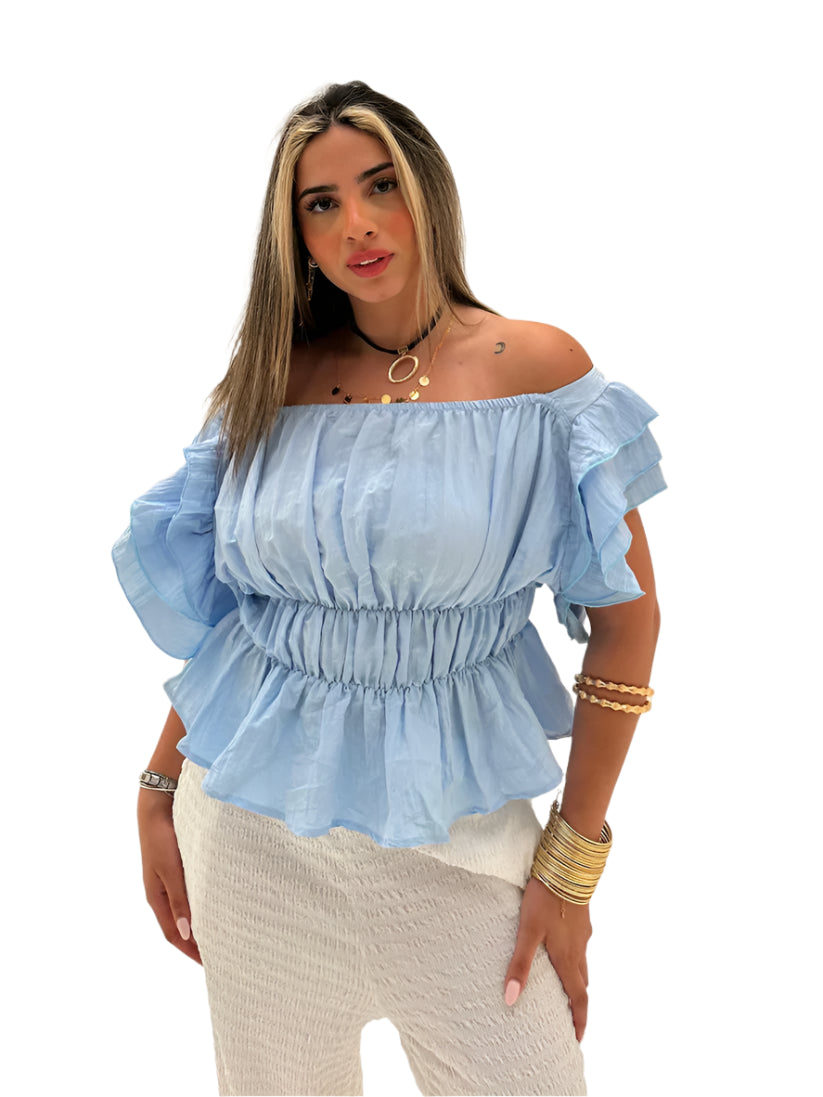 Off-Shoulder Blouse