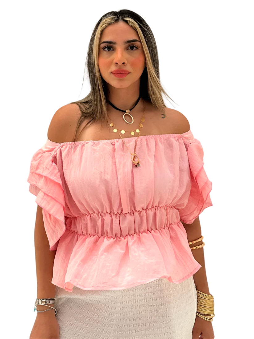 Off-Shoulder Blouse