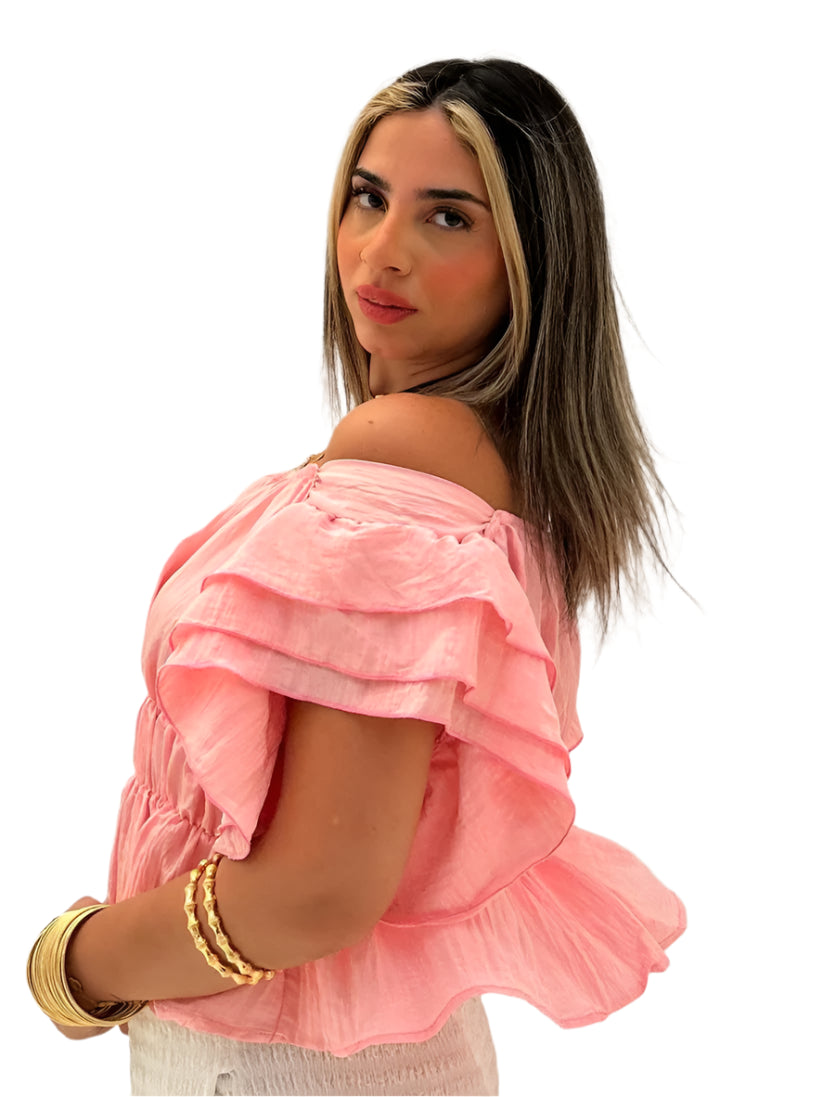 Off-Shoulder Blouse
