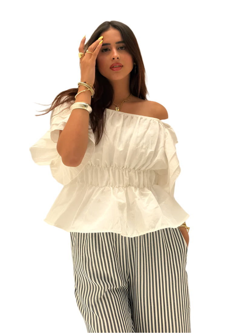 Off-Shoulder Blouse