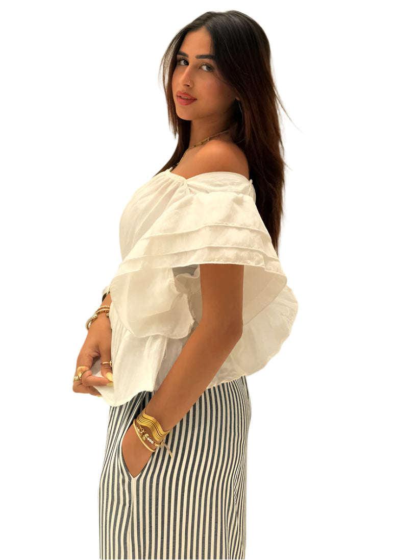 Off-Shoulder Blouse