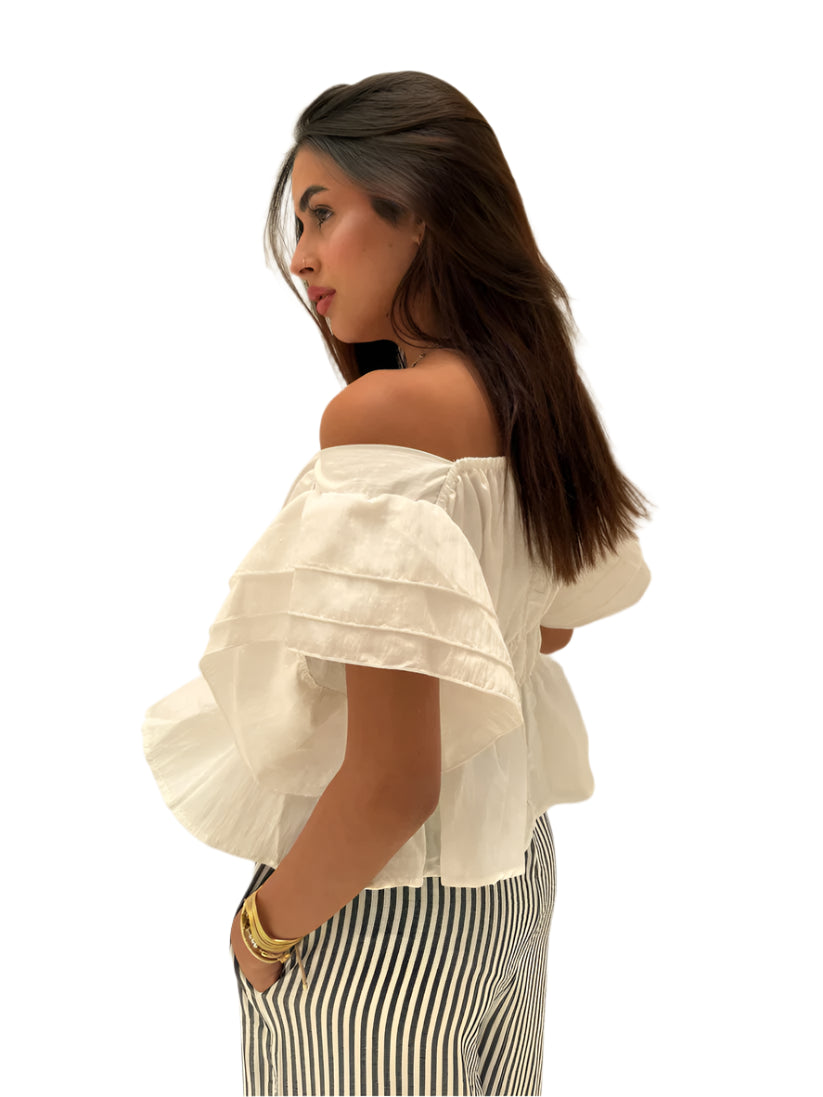 Off-Shoulder Blouse