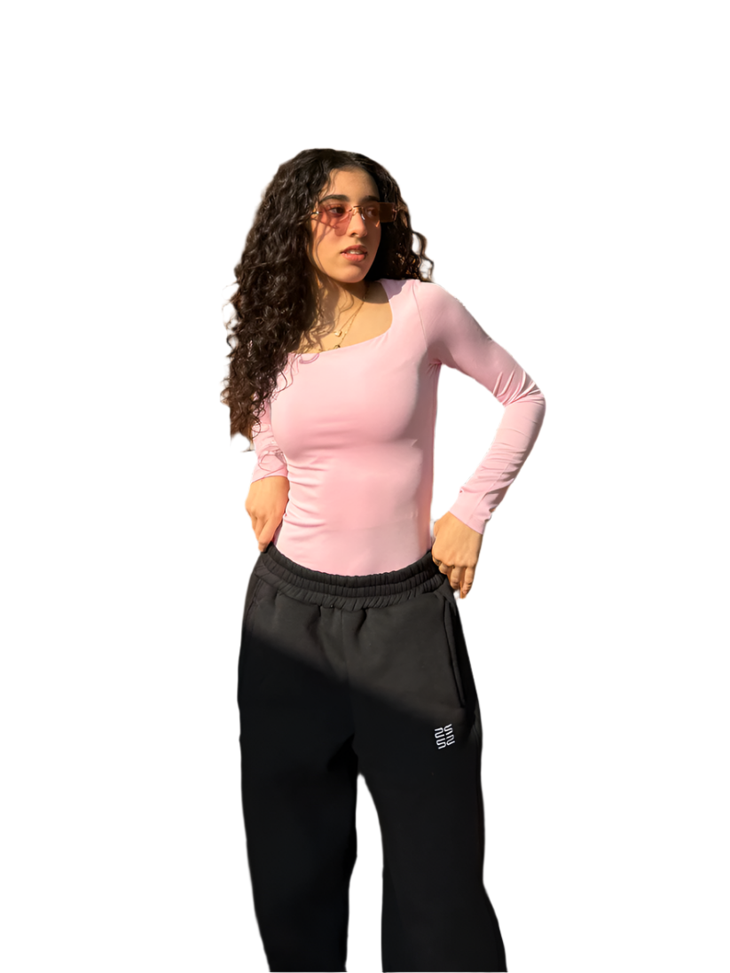 Square Neck Full Sleeve Bodysuit