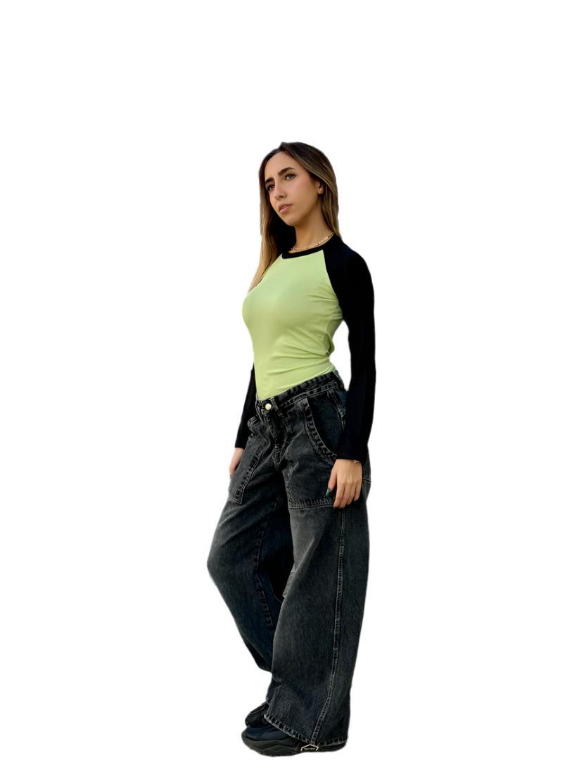 Full Sleeve Rib Top
