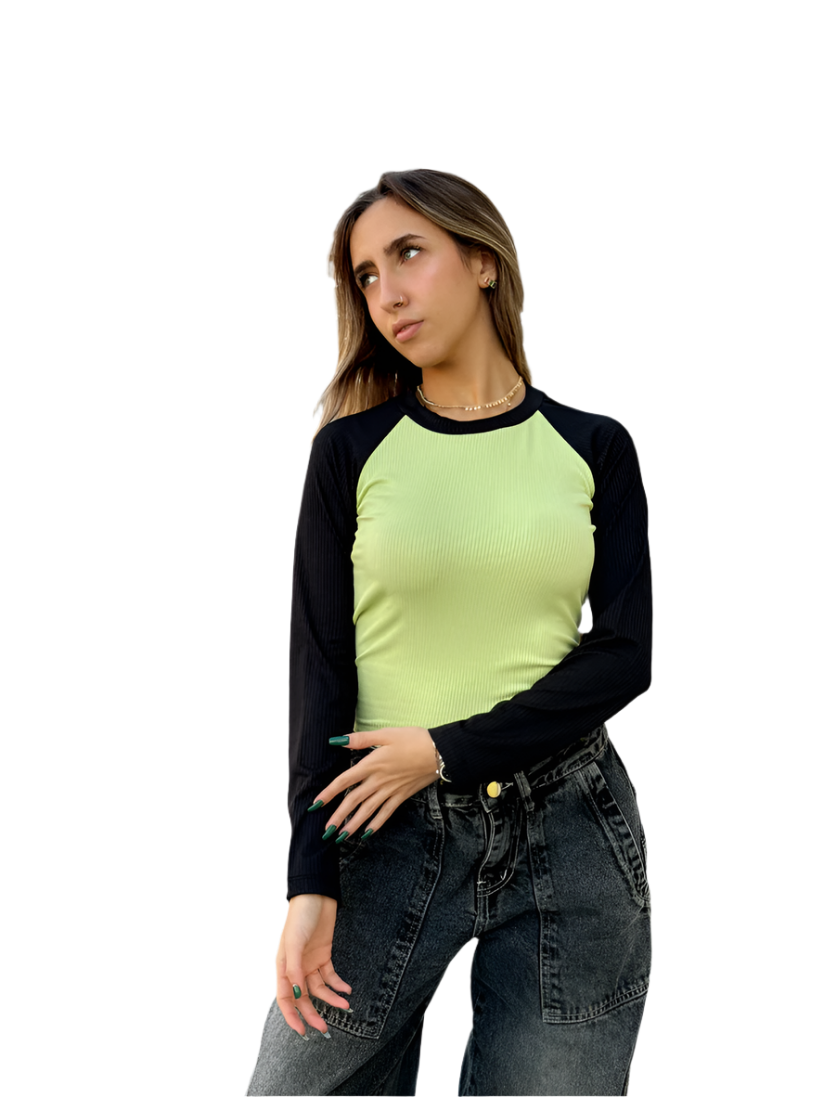 Full Sleeve Rib Top