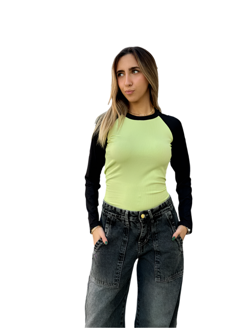 Full Sleeve Rib Top