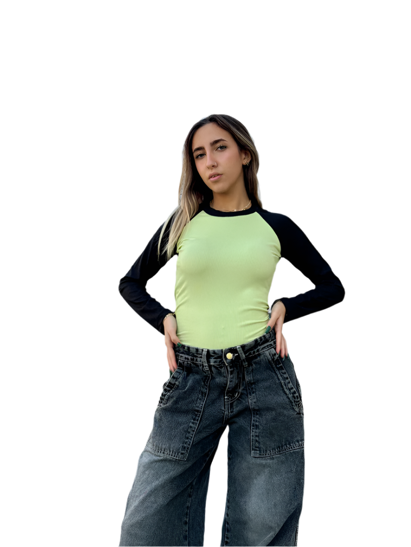 Full Sleeve Rib Top