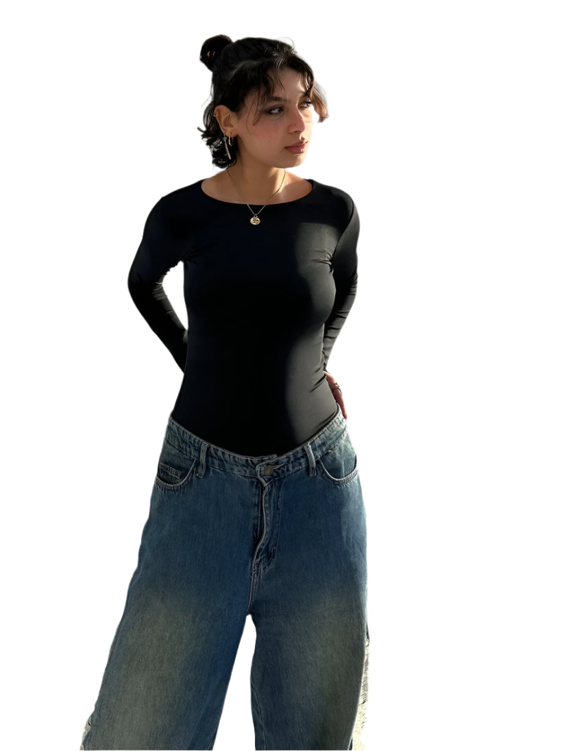 Round Neck Full Sleeve Top