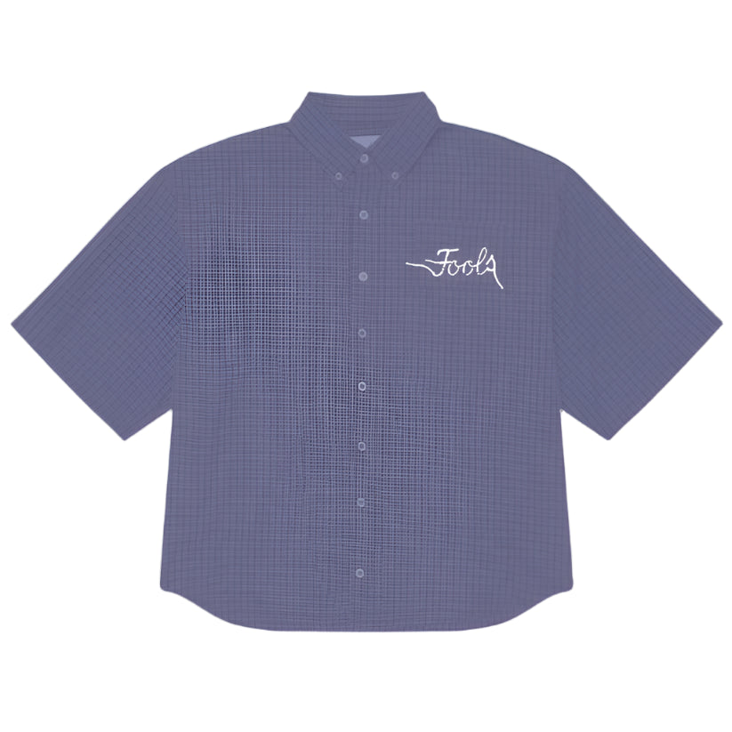 Art Shoulder Shirt - Navy