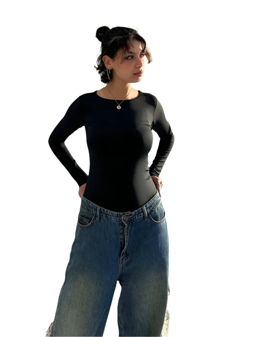 Round Neck Full Sleeve Top