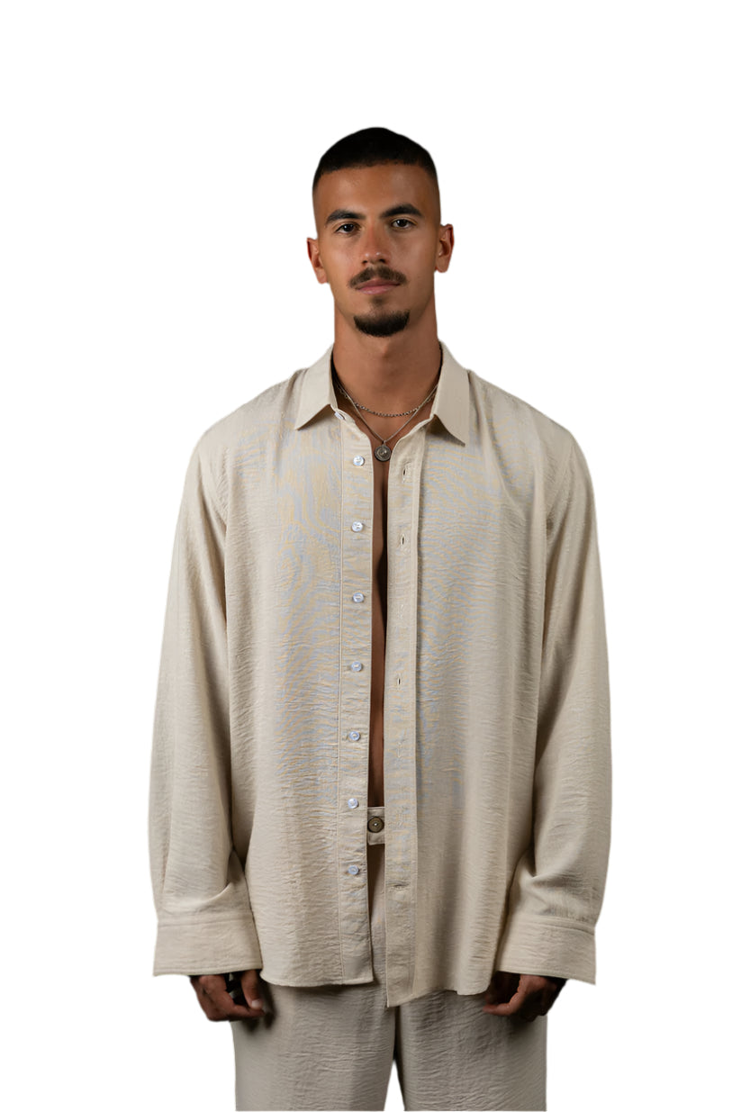 Beige Coastal Shirt