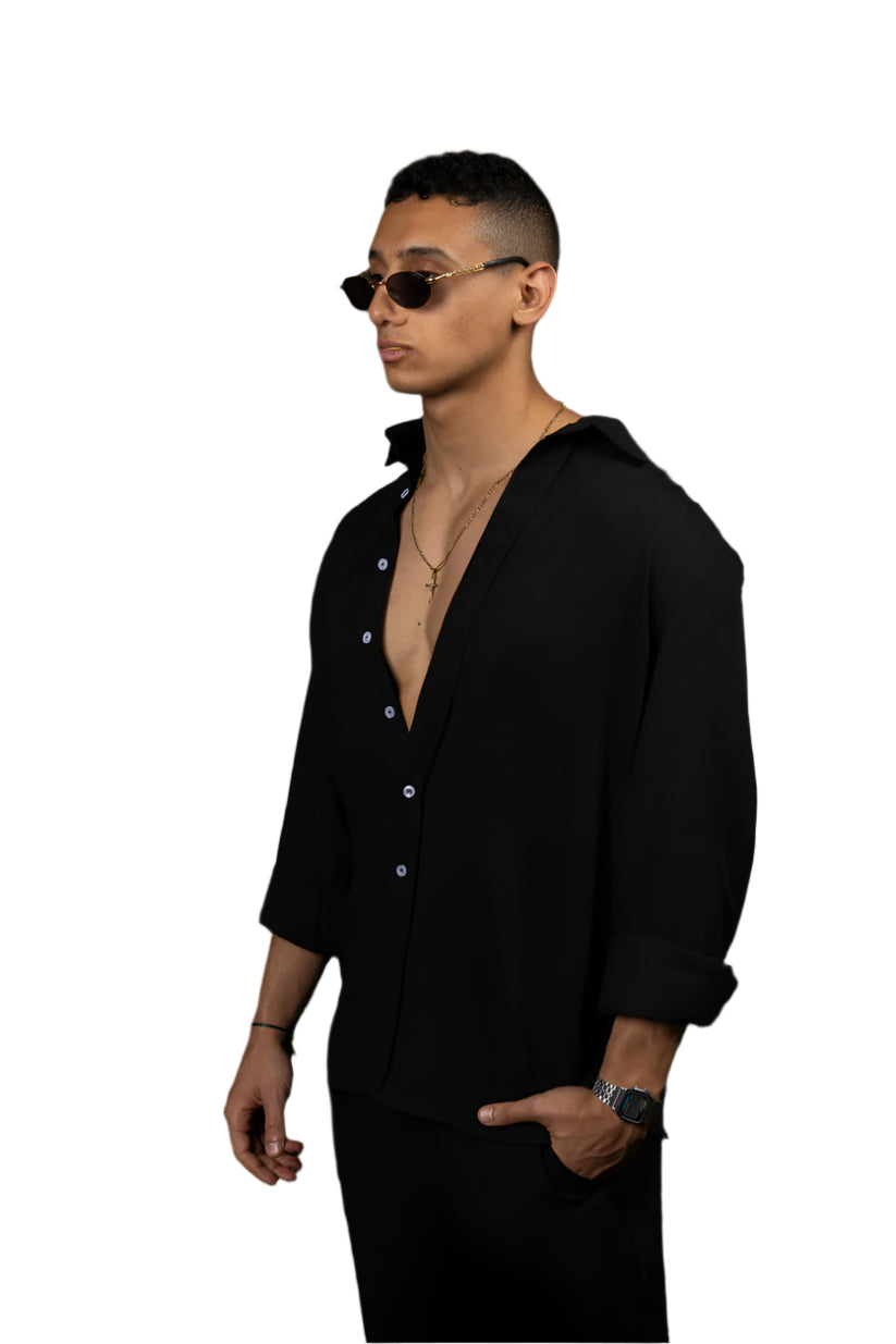 Black Coastal Shirt