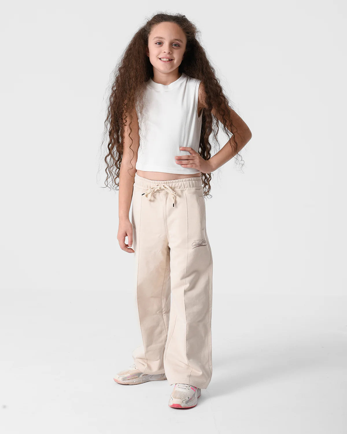 Beige UL Straight-Leg Pant