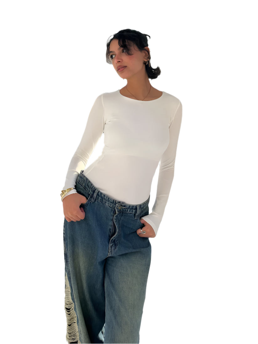 Round Neck Full Sleeve Top