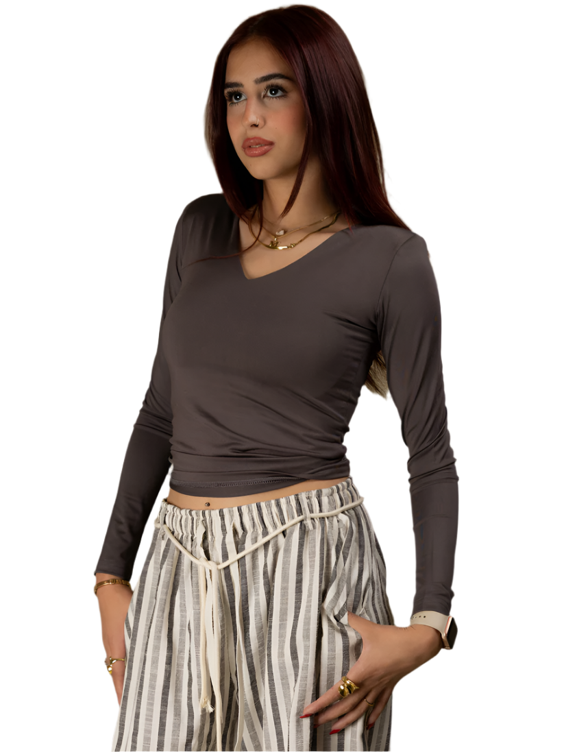 Full Sleeve Rib Top